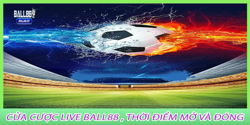 Cửa cược live ball88 , thời điểm mở và đóng