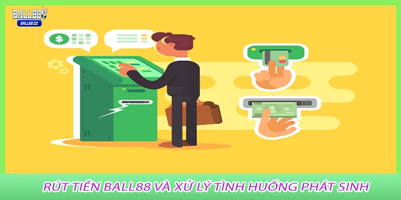 Rút tiền Ball88 và xử lý tình huống phát sinh